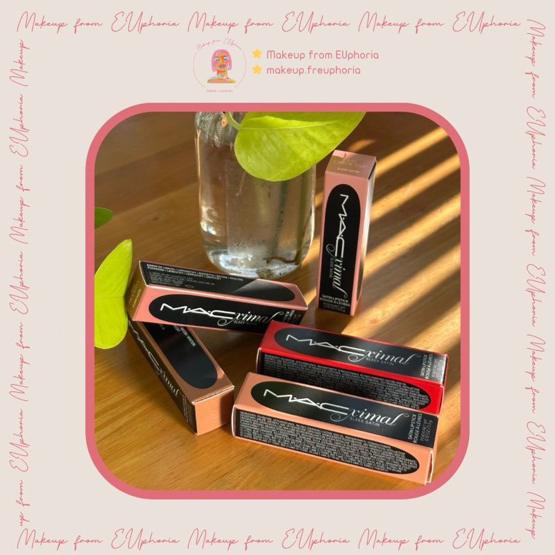 [Full box] Son M.A.CC MACXIMAL Sleek Satin Lipstick