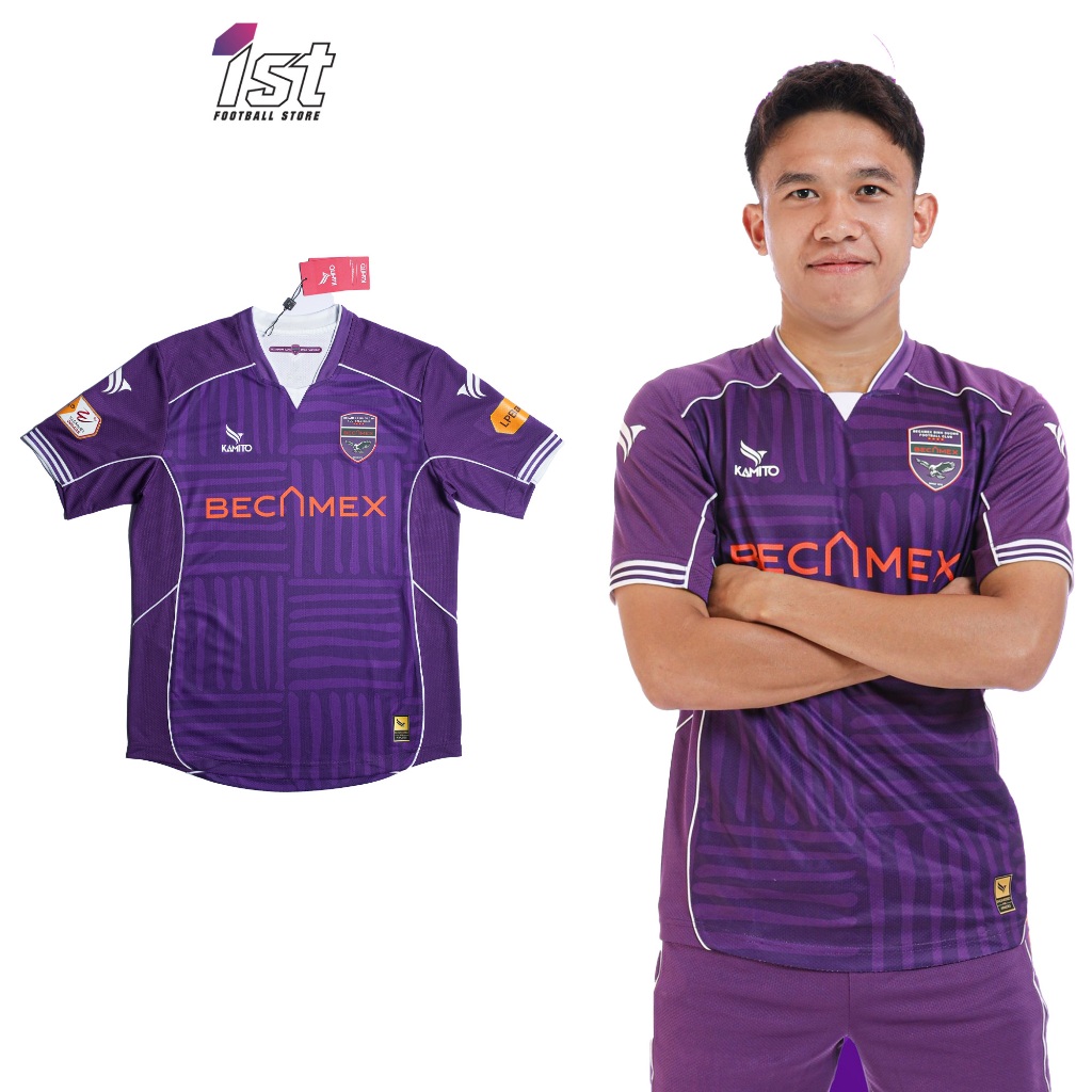 Áo Thi Đấu Bóng Đá CLB Becamex Bình Dương Màu Tím mùa giải V.League 2024-2025