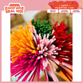 [ Hà Nội Hoả Tốc ] Kẽm Nhung Xù LOẠI 1 mau sợi 6-8mm CHUẨN