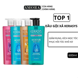 Dầu gội xả phục hồi, dưỡng ẩm, tăng phồng Kerasys Advanced Hair Clinic 600ML