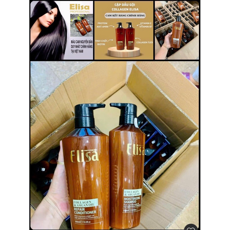 dầu gội Elisa