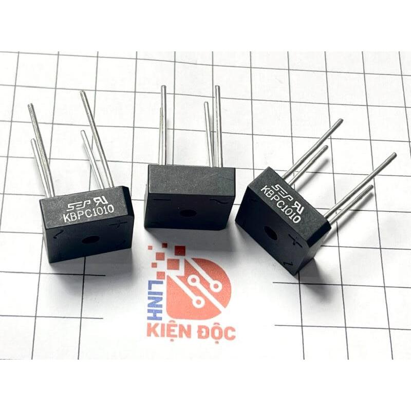 [Combo 5 chiếc] KBPC1010 Diode cầu 10A/1000V