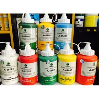 Màu Acrylic 500ml Vẽ Tranh Tường, Trên Mội Chất Liệu 3D CHINJOO, MARIES