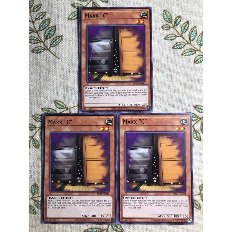 [LiLy_Yugioh] [AE] Lá bài TT02-AEA10 Maxx "C" (N)- TT02-AEB12