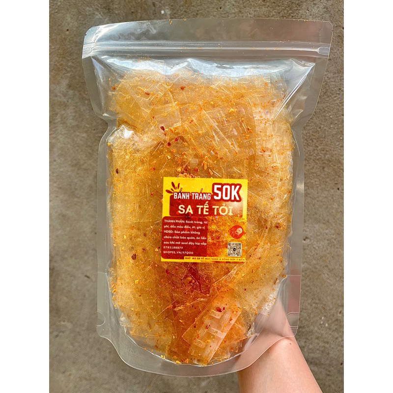 1 TÚI BÁNH TRÁNG SA TẾ TỎI KFOOD