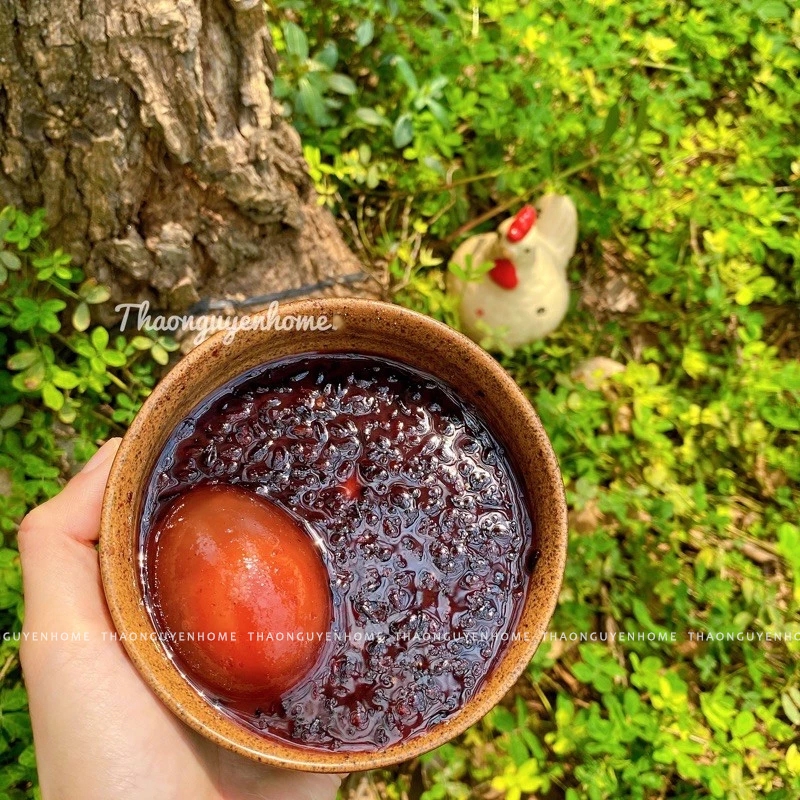Cốt nếp trứng gà ba trăng