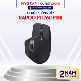 Chuột không dây Rapoo MT760 / MT760M Mini Đen / Trắng Xám / Hồng Nhạt - New chính hãng