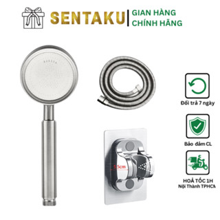 [CHÍNH HÃNG] Bộ vòi sen TĂNG ÁP INOX 304 SIÊU BỀN Sentaku tay sen tăng áp siêu mạnh cải thiện tới 300% Sen tắm massage