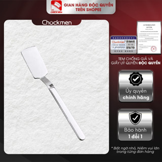 Xẻng nấu ăn Chockmen inox 18/10 đúc nguyên khối tay cầm chống trượt đánh bóng gương (CKM265)