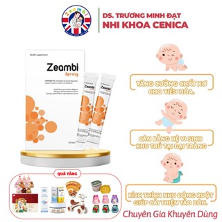 Zeambi Spring 30 gói - Sản phẩm hỗ trợ Táo bón cho Bé