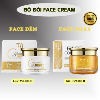 Kem Face Collagen X3 Đông Anh 15gr [Hàng Công Ty] Giúp Da Trắng Sáng, Mịn Màng, Mờ Nám, Phục Hồi Da Hư Tổn
