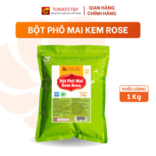 Bột Phô Mai Kem Rose dùng để nấu sốt tokbokki, sốt mỳ ý, sốt mì trộn - Gói 1Kg - Tomato T&P