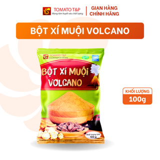 Bột Xí Muội Volcano dùng để lắc khoai lang, chấm trái cây, pha chế trà dâu - Gói 100gr - Tomato T&P