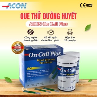 Que thử đường huyết ACON On Call Plus hộp 25 - 50 que