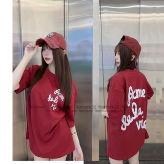 Áo Thun ADVL 3 Dòng Xanh Đỏ Mẫu Mới Unisex  Basic Form Rộng Chất Liệu Cotton Co Giãn Thoáng Mát