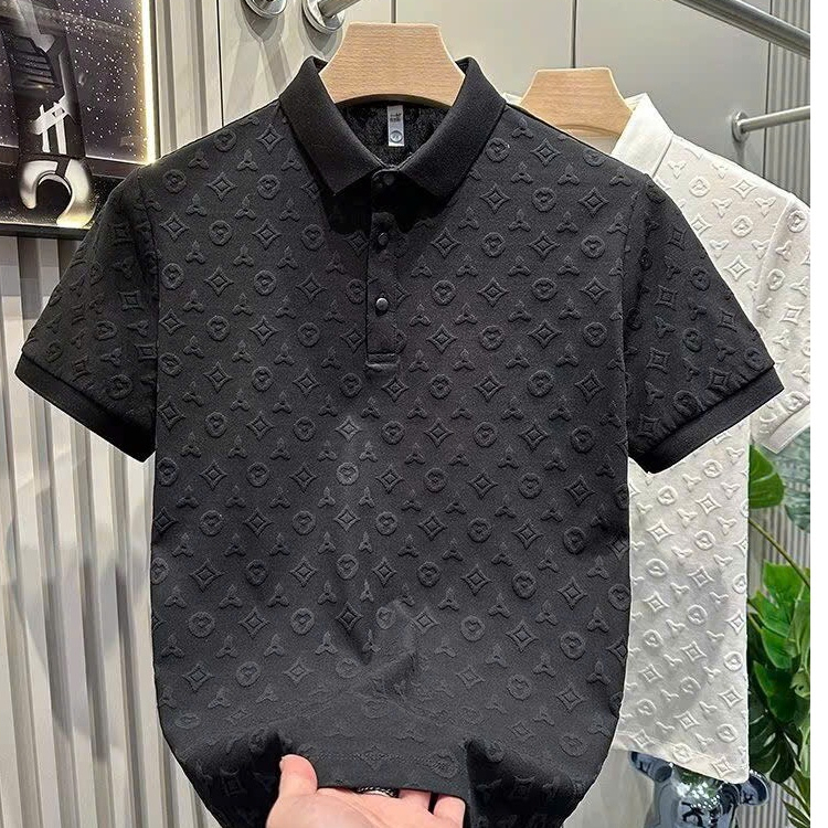 Áo thun nam có cổ polo nam boy phố Dập nổi cực hot