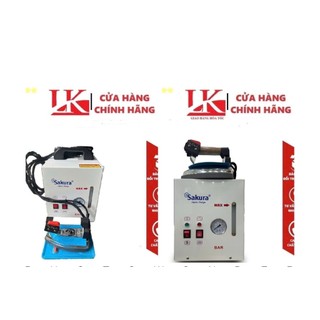 Nồi hơi SAKURA chính hãng công nghiệp 💥 Bộ nồi hơi bàn ủi mini 3KW ( Nồi hơi + Bàn là) ( TẶNG KÈM TẤT LÀ ) SAKURA 💥 Nồi