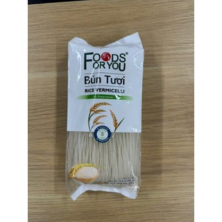 Bún tươi gạo trắng dai ngon Foods for You 300gr/gói brand Mekong cũ (tầm 1kg bún tươi)