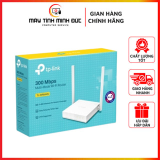Bộ Phát Wifi 2 Râu Tplink 820N - Router Wi-Fi Chuẩn N Tốc Độ 300Mbps - Hàng Chính Hãng