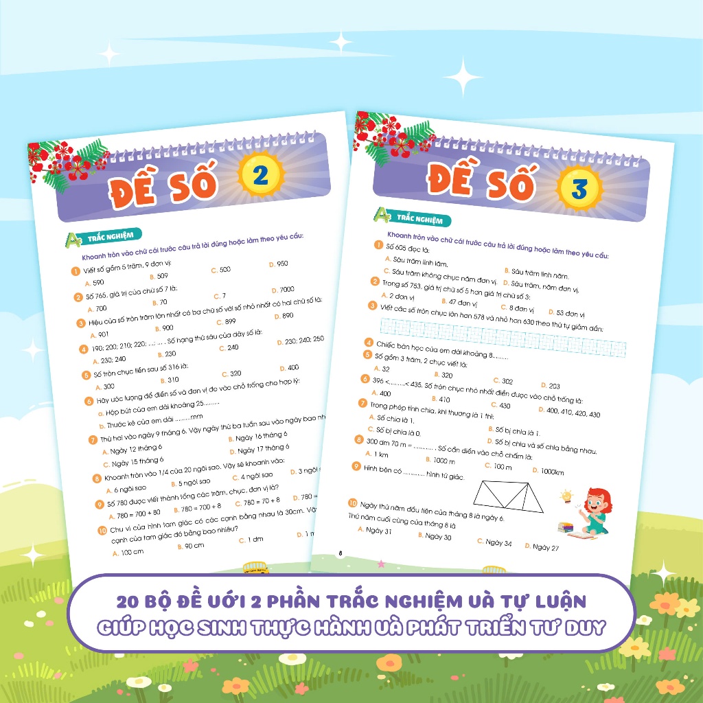 Sách Combo Phiếu ôn hè Toán và Tiếng Việt Lớp 2 | BigBuy360 - bigbuy360.vn