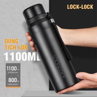 Bình Giữ Nhiệt Lock 800ml 1100ml LHC6180 Có Khay Lọc Trà Dây Treo Xách