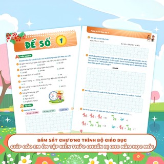 Sách Phiếu ôn hè Toán lớp 3