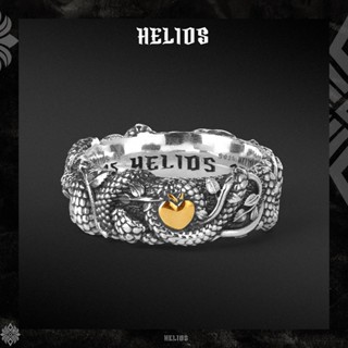 Nhẫn Bạc Nam, Nữ HeliSilver S925 Adamah Helios Silver Original