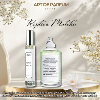 Nước Hoa Nam Nữ 𝕽𝖊𝖕𝖑𝖎𝖈𝖆 Matcha Meditation EDT, Nước Hoa thơm lâu  Art De Parfum  30ml Lưu Hương Tươi Mát, Sảng Khoái