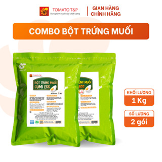 Bột Trứng Muối Gumi Egg dùng để làm sốt trứng muối, làm bánh, lắc gà rán - Gói 1Kg - Tomato T&P