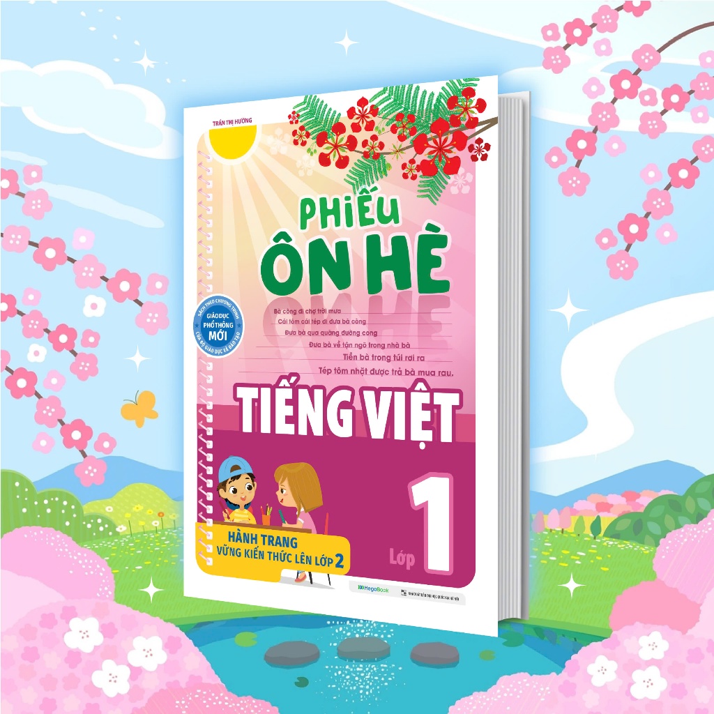 Sách Phiếu ôn hè Tiếng Việt lớp 1