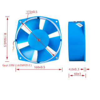 Quạt LA150FZY2-D Điện Áp 220V Dòng 30W