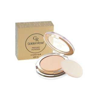  Phấn phủ kiềm dầu nâng tone da che khuyết điểm dạng nén chính hãng Golden Rose phấn nén cho da dầu mụn da khô nhạy cảm 