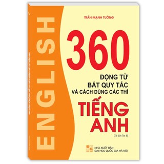 Sách - 360 động từ bất quy tắc (ko màu)