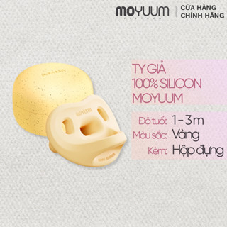 Ti giả 100% silicon Moyuum - 1-3m - Màu vàng