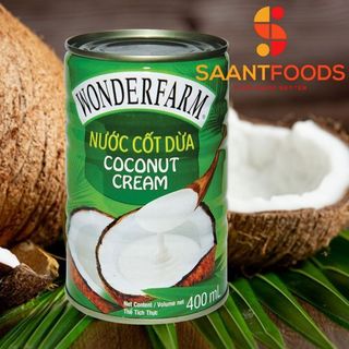 Nước cốt dừa Wonderfarm - Lon 400ml