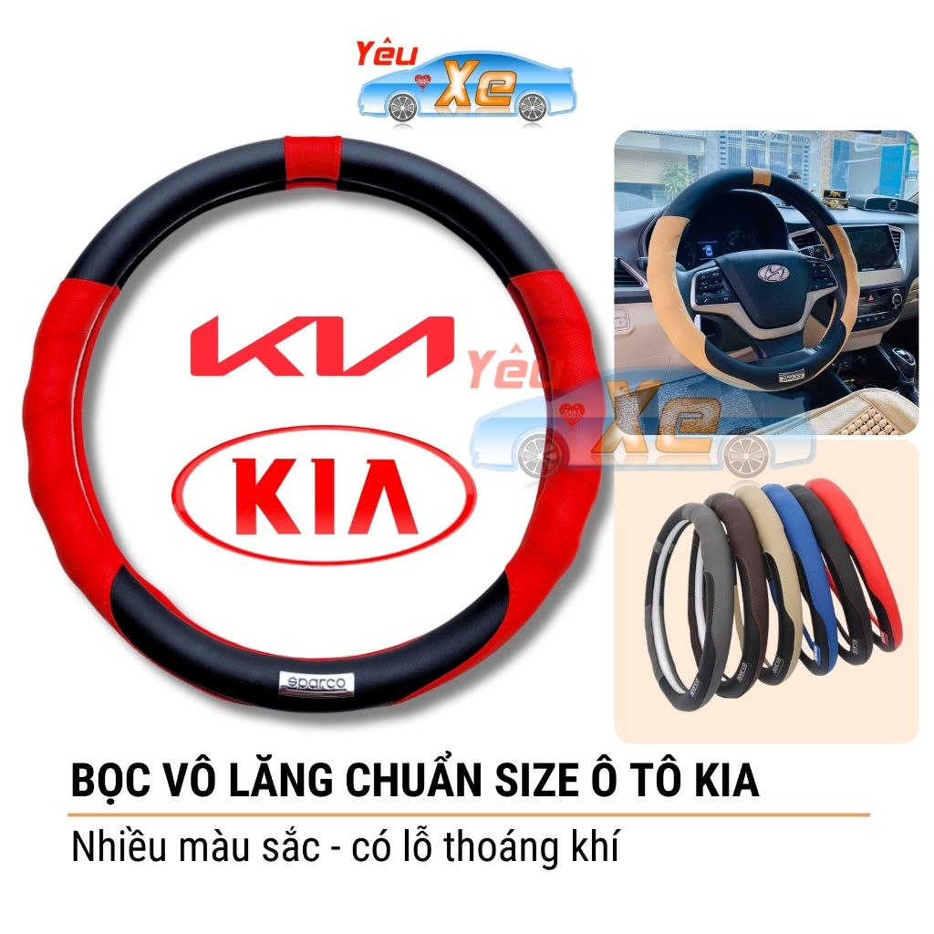 Bọc vô lăng KIA Morning