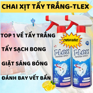 Chai Xịt tẩy Quần Áo Trắng TLEX, Chuyên Tẩy Vết Ố Cứng Đầu, Tẩy trắng Sáng Như Mới