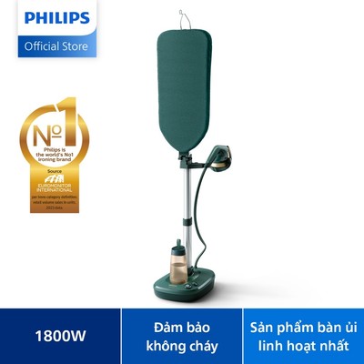 [Livestream] Bàn ủi Hơi Nước hệ thống All in One Đa Năng Philips AIS6020/70 | 1800W - Hàng Chính Hãng
