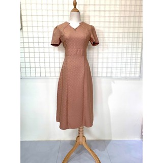 TRUNG NIÊN - Đầm Trung Niên Dáng Dài Cao Cấp Vải Voan Tay Lỡ Đi Làm Đi Chơi Đi Tiệc Đa Dụng Cho Các Quý Bà LT688 MÂY SHO