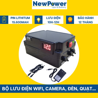  Bộ lưu điện gia đình dung lượng pin 15.600mAh UPS 12V dùng cho camera wifi..mới 100% BH 12th xuất xứ VN  SNB1252  