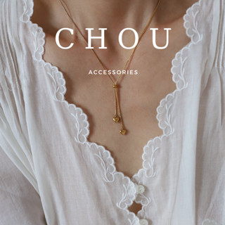 Dây Chuyền, Vòng Cổ Titan Trái Tim Dây Rút | CHOU ACCESSORIES |