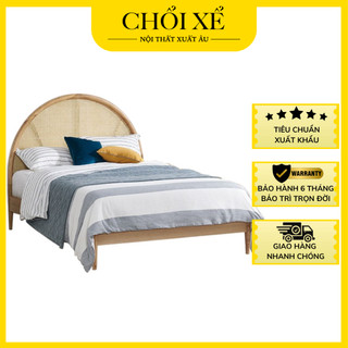 Giường Ngủ REEMA OAK 1.8 Thương Hiệu Chổi Xể - BD759K