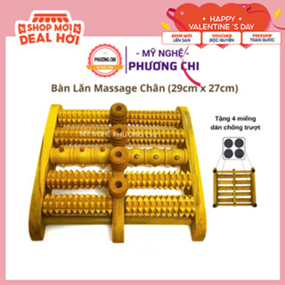 Bàn lăn chân massage bằng gỗ tự nhiên bấm huyệt thư giãn hiệu quả | Mỹ Nghệ Phương Chi