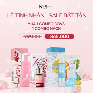  COMBO SẠCH THƠM: Combo DDVS Say No Tuesday Anti Tuesday Serum Love Pink VÀ Combo Nách Xịt Thơm Miệng làm sạch lưu h 