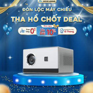 [ Mall ] Máy Chiếu Mini Movie Legend - Máy Chiếu Q10 Ultra Mini Full HD - Hỗ Trợ 4K