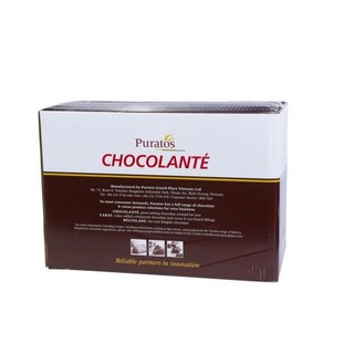 Socola nút đen 65% Puratos 100gr & 200gr