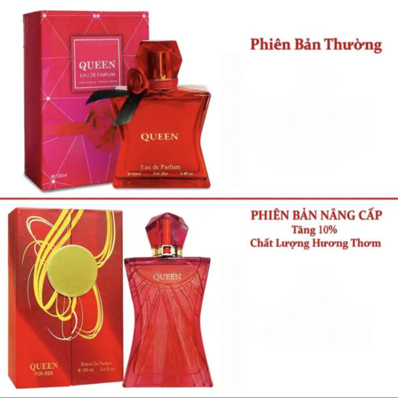 [CHÍNH HÃNG] Nước Hoa Queen 100ml (sẵn 2 loại)