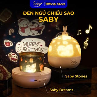 Đèn chiếu sao hình giáng sinh, Noel Saby Dreamz Quà tặng Merry Christmas pin sạc 1200mah