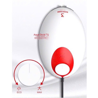 Sủi HURRICANE Cao Cấp KHÔNG TIẾNG ỒN - KHÔNG RUNG - SIÊU ÊM Cho Bể Cá Cảnh - Cắm Điện Dí Sát Tai Không Nghe Thấy Tiếng