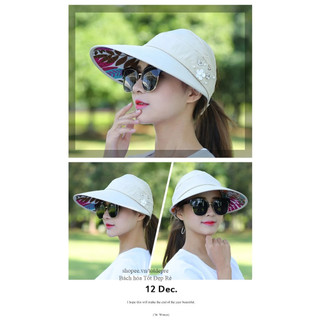 Mũ vải hở chóp cho nữ